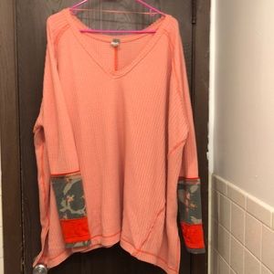 Free People Thermal Tunic Top
